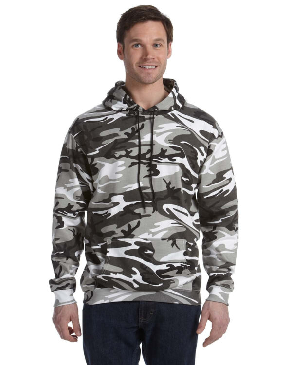 CODE FIVE Unisex Camo Pullover Hoodie: Embrace Versatile Camouflage Comfort - Image 3