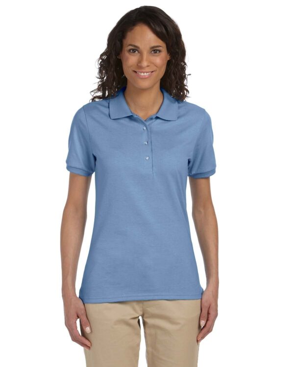 "Elegant Style and Protection: Jerzees Ladies' SpotShieldâ„¢ Jersey Polo" - Apparel Globe