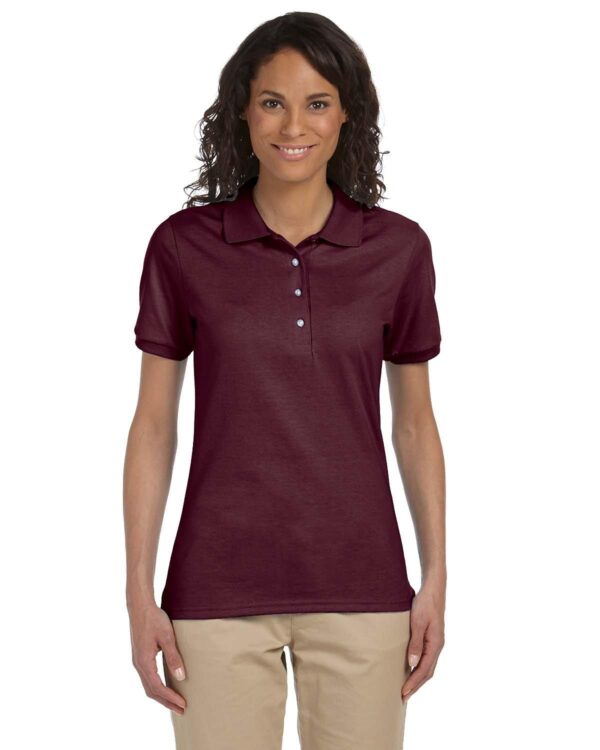 "Elegant Style and Protection: Jerzees Ladies' SpotShieldâ„¢ Jersey Polo" - Apparel Globe