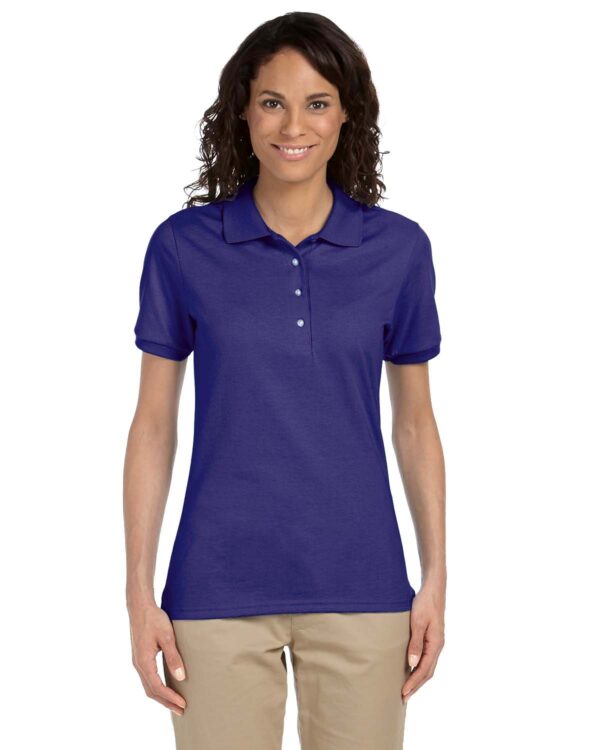 "Elegant Style and Protection: Jerzees Ladies' SpotShieldâ„¢ Jersey Polo" - Apparel Globe