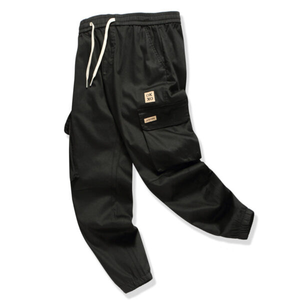 Men's Fashionable Casual Multi Bag Pants - Image 2