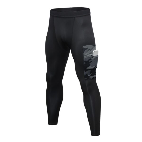 Men's Fitness Pants Camouflage Pocket - Image 3