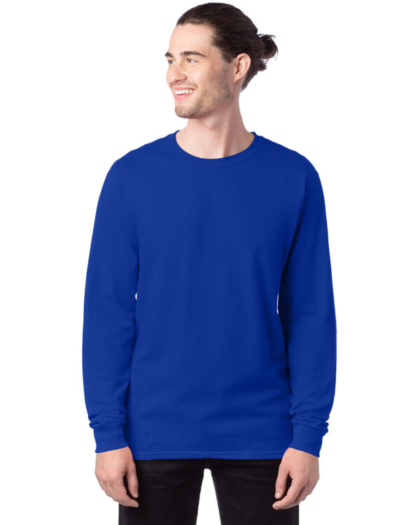 THE-ESSENTIAL-COMFORT-HANES-ADULT-ESSENTIAL-T-LONG-SLEEVE-T-SHIRT