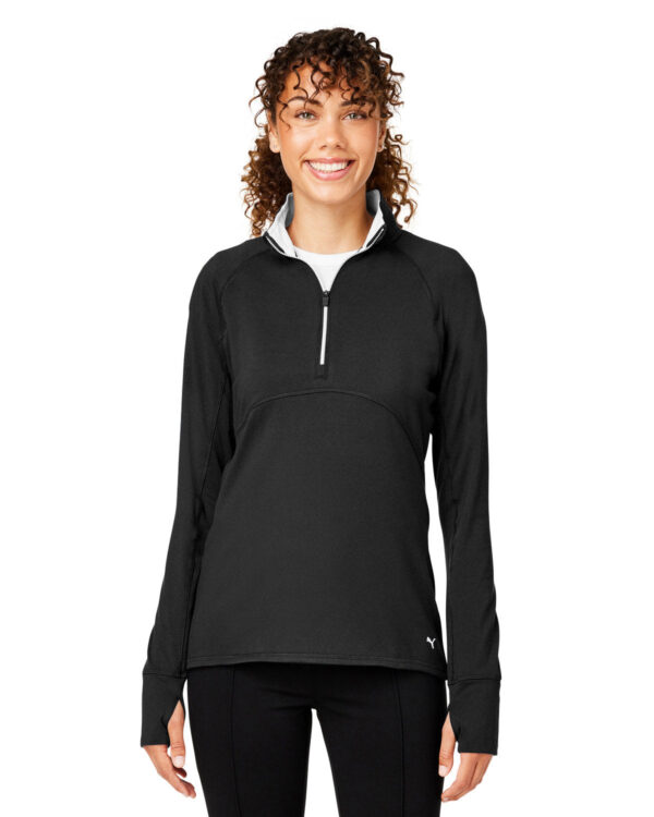 Puma Golf Unveils: Ladies' Gamer Golf Quarter-Zip - Elevate Your Style and Performance on the Green - Image 3