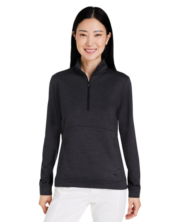 Puma Golf Introduces: Ladies' Cloudspun Rockaway Quarter-Zip - Elevate Style and Comfort on the Course - Image 3