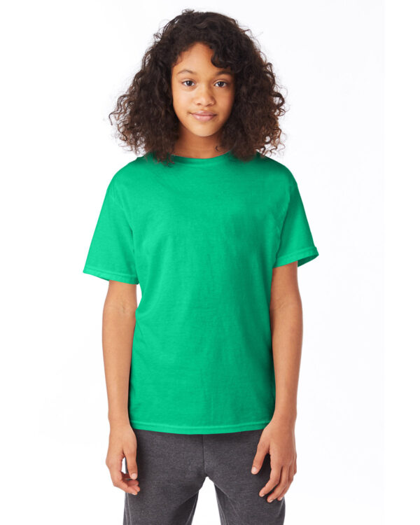 THE-PERFECT-BLEND-OF-COMFORT-AND-DURABILITY-HANES-YOUTH-50-50-T-SHIRT