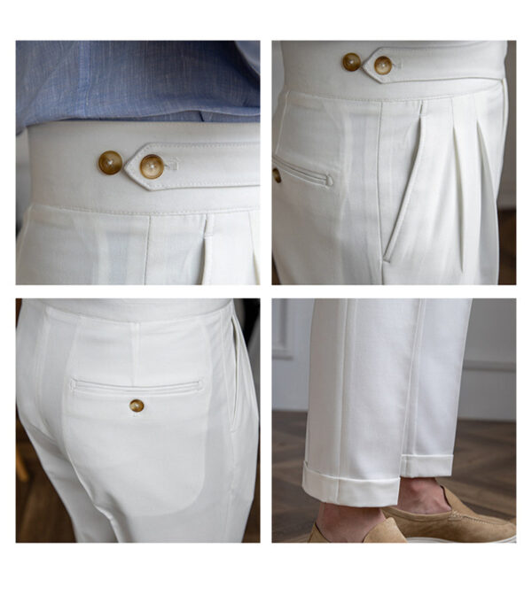 Commuter Gentleman's All-match Personalized Casual Trousers - Image 2