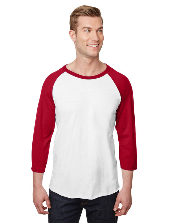 Unisex Premium Blend Ring-Spun 3/4 Sleeve Raglan T-Shirt - Apparel Globe