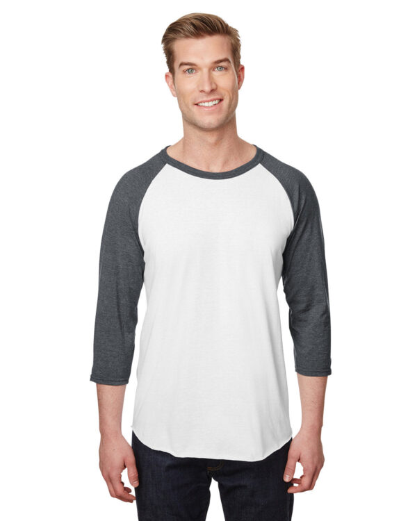 Unisex Premium Blend Ring-Spun 3/4 Sleeve Raglan T-Shirt - Apparel Globe