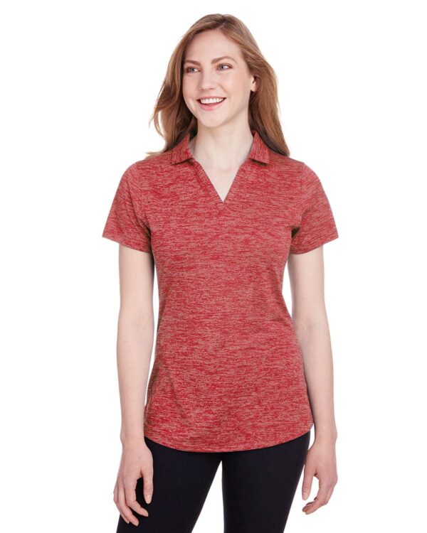 Ladies' Icon Heather Polo - Apparel Globe