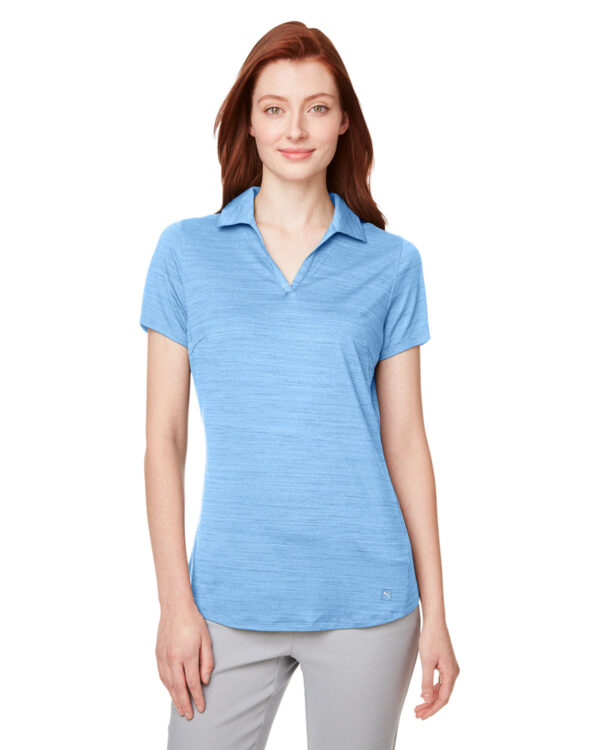 Puma Golf Unveils: Ladies' Cloudspun Free Polo Shirt - Elevate Your Style and Comfort on the Course - Image 3