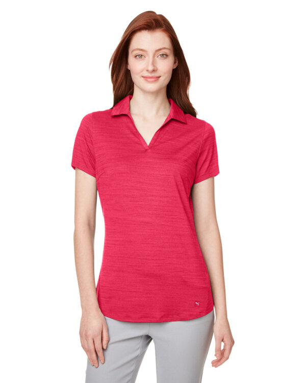 Puma Golf Unveils: Ladies' Cloudspun Free Polo Shirt - Elevate Your Style and Comfort on the Course - Image 5