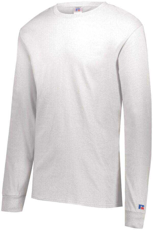 Timeless Comfort and Style: Russell Team Cotton Classic Long Sleeve Tee - Apparel Globe