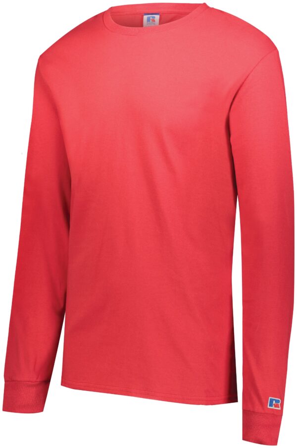 Timeless Comfort and Style: Russell Team Cotton Classic Long Sleeve Tee - Apparel Globe