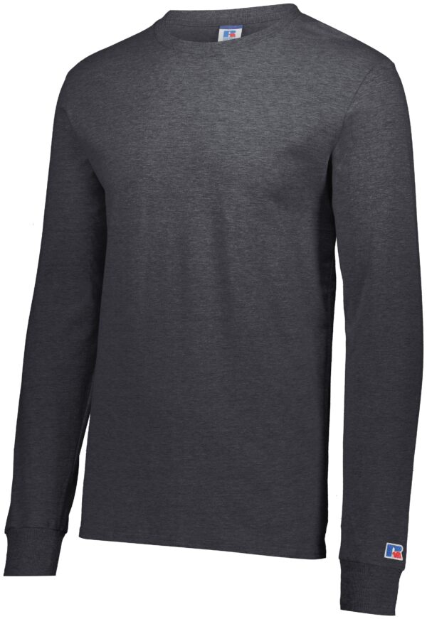 Timeless Comfort and Style: Russell Team Cotton Classic Long Sleeve Tee - Apparel Globe