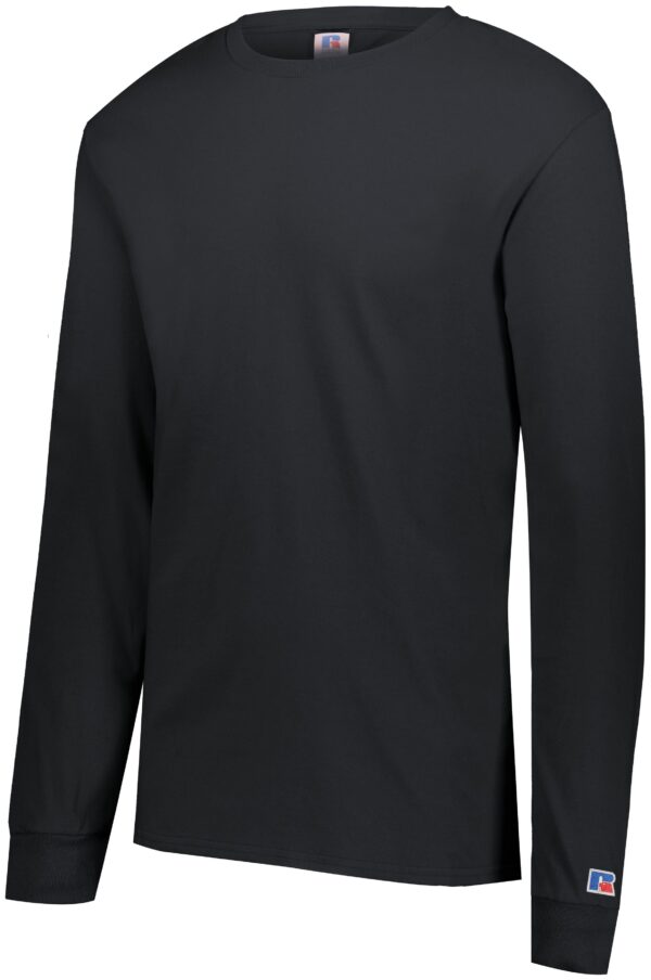 Timeless Comfort and Style: Russell Team Cotton Classic Long Sleeve Tee - Apparel Globe