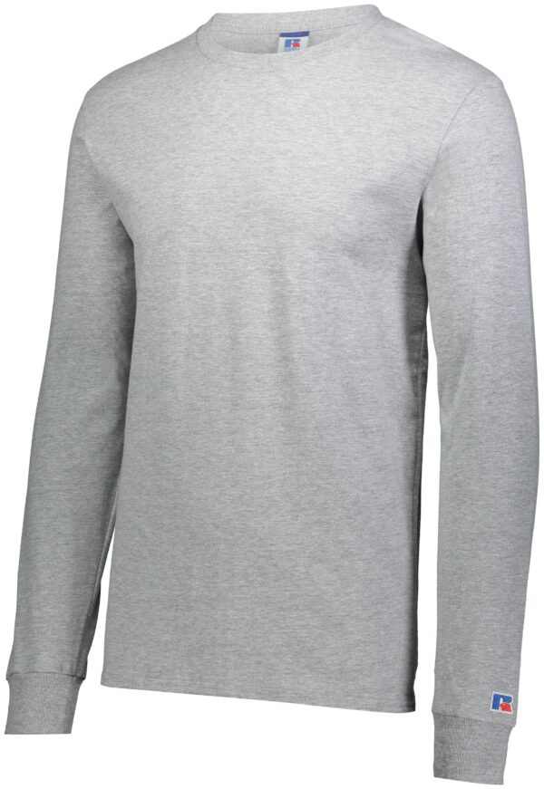 Timeless Comfort and Style: Russell Team Cotton Classic Long Sleeve Tee - Apparel Globe