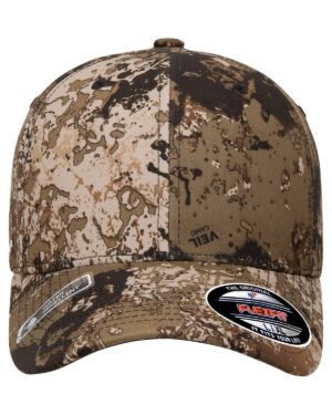 Elevate Style with the Flexfit Adult 6-Panel VEILÂ® Camo Cap