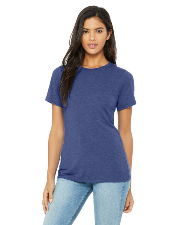 EMBRACE-EFFORTLESS-ELEGANCE-WITH-THE-BELLA-CANVAS-LADIES-RELAXED-TRIBLEND-T-SHIRT