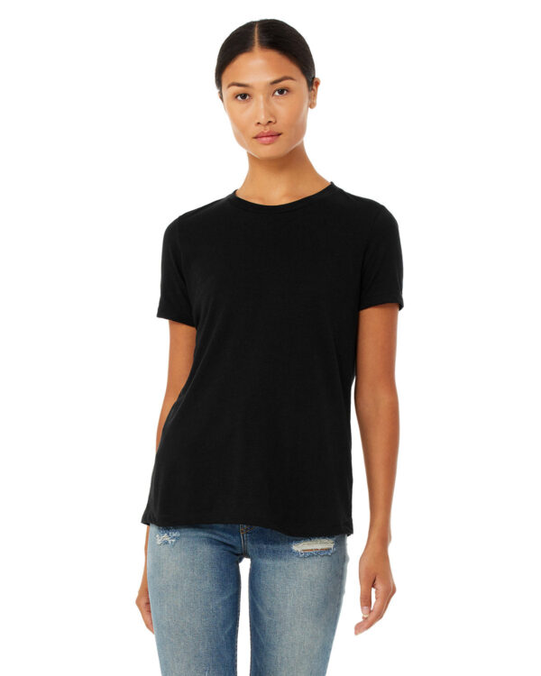 EMBRACE-EFFORTLESS-ELEGANCE-WITH-THE-BELLA-CANVAS-LADIES-RELAXED-TRIBLEND-T-SHIRT