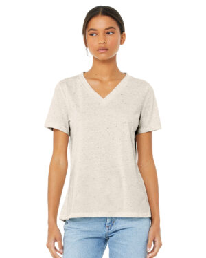 Bella + Canvas Ladies' Relaxed Triblend V-Neck T-Shirt: Effortless Comfort and Style