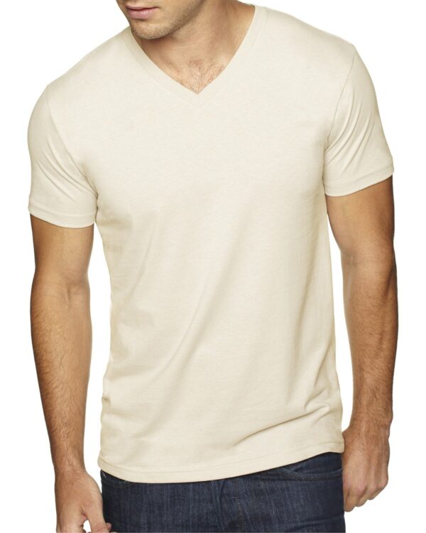 Men's Sueded V-Neck T-Shirt - Image 3