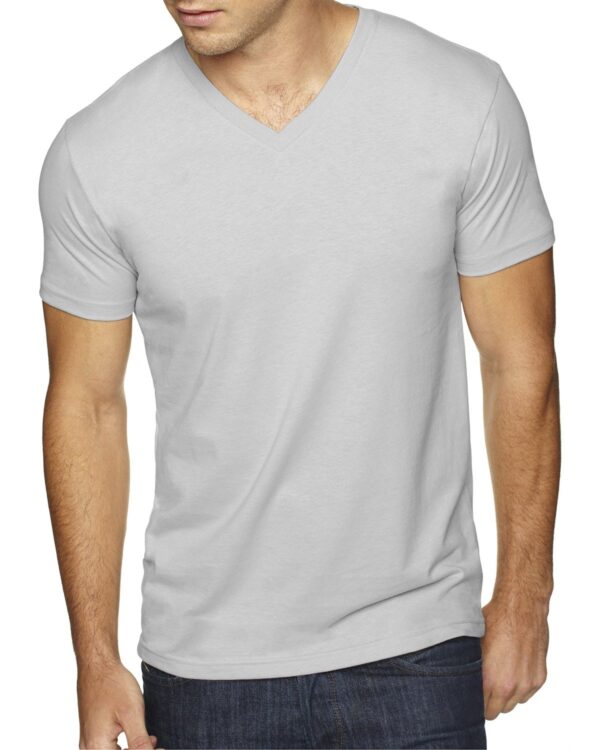 Men's Sueded V-Neck T-Shirt - Image 5