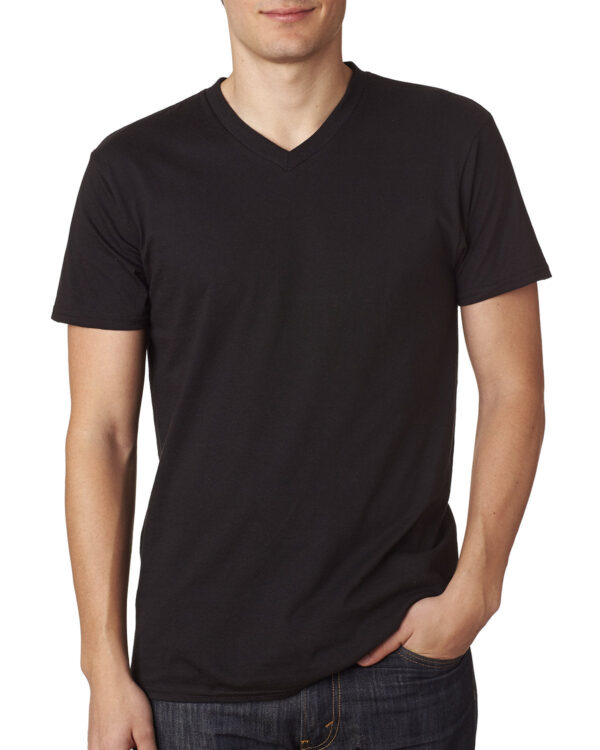 Men's Sueded V-Neck T-Shirt - Image 6