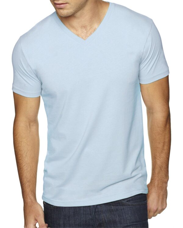 Men's Sueded V-Neck T-Shirt - Image 8