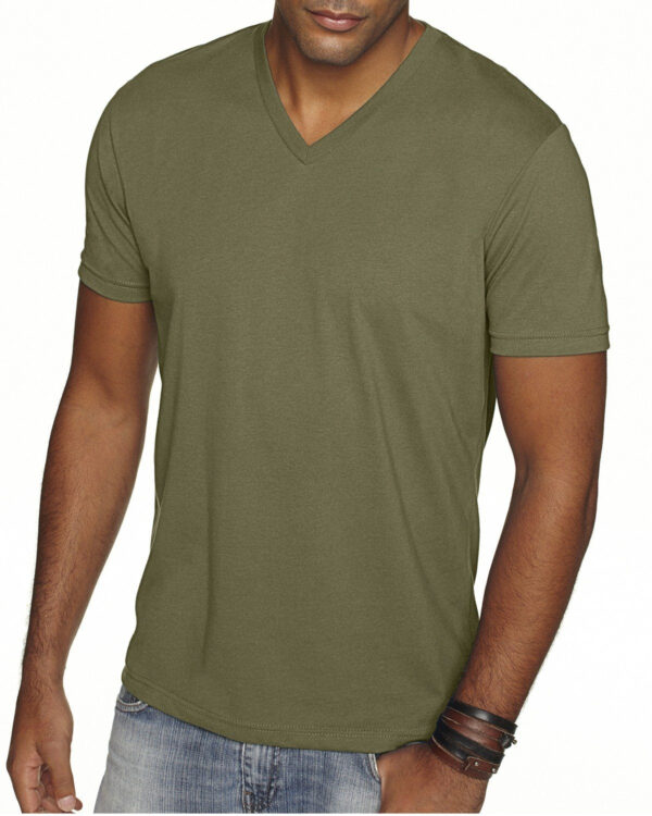 Men's Sueded V-Neck T-Shirt - Image 10