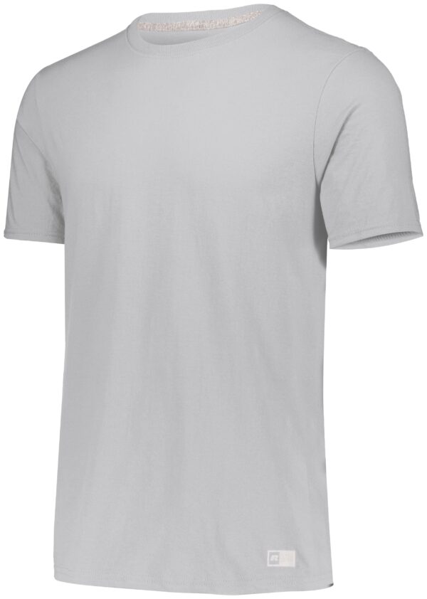 "EXPERIENCE UNMATCHED COMFORT WITH THE RUSSELL TEAM ESSENTIAL TEE"