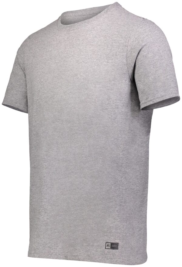 "EXPERIENCE UNMATCHED COMFORT WITH THE RUSSELL TEAM ESSENTIAL TEE"