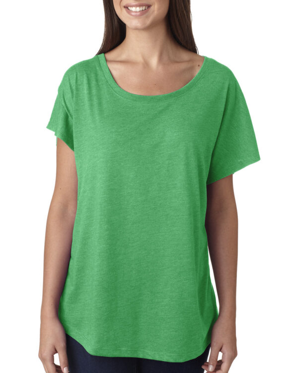 Ladies' Triblend Dolman T-Shirt - Image 2