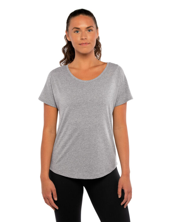 Ladies' Triblend Dolman T-Shirt - Image 4