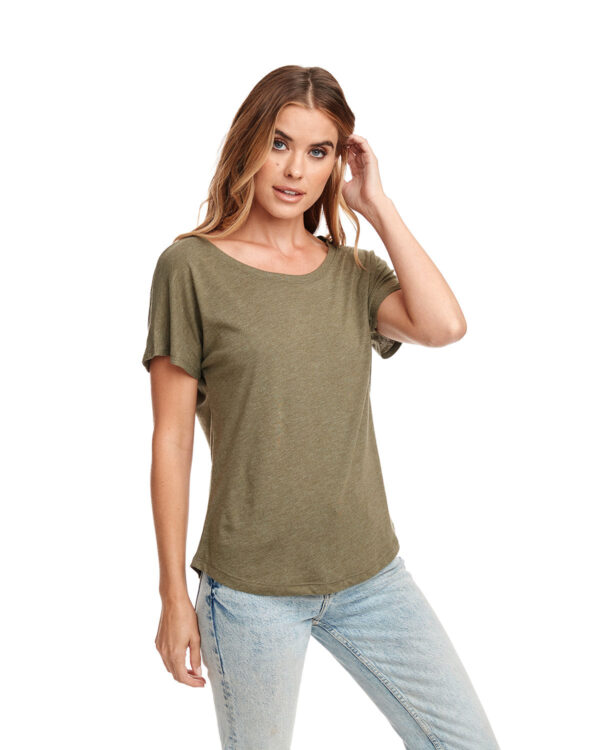 Ladies' Triblend Dolman T-Shirt - Image 5