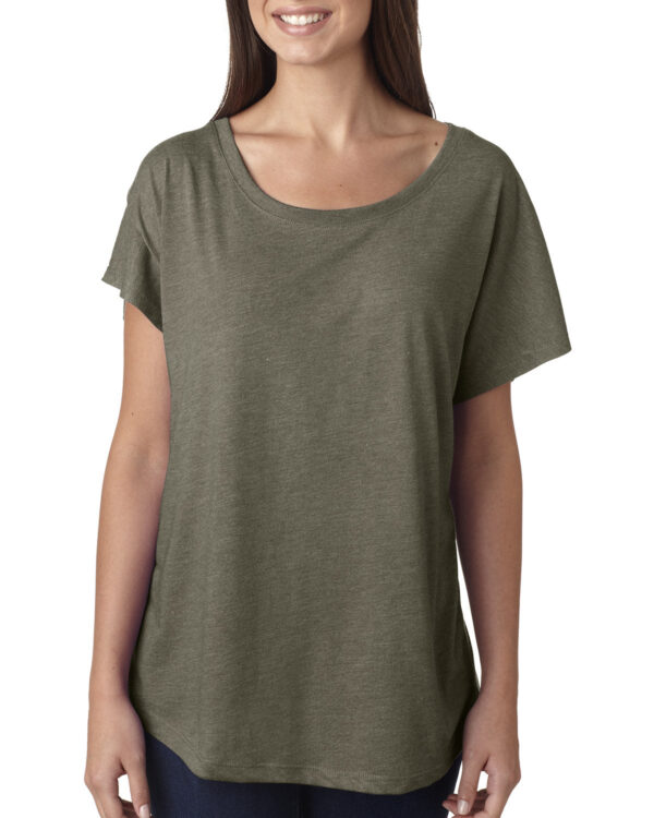 Ladies' Triblend Dolman T-Shirt - Image 7