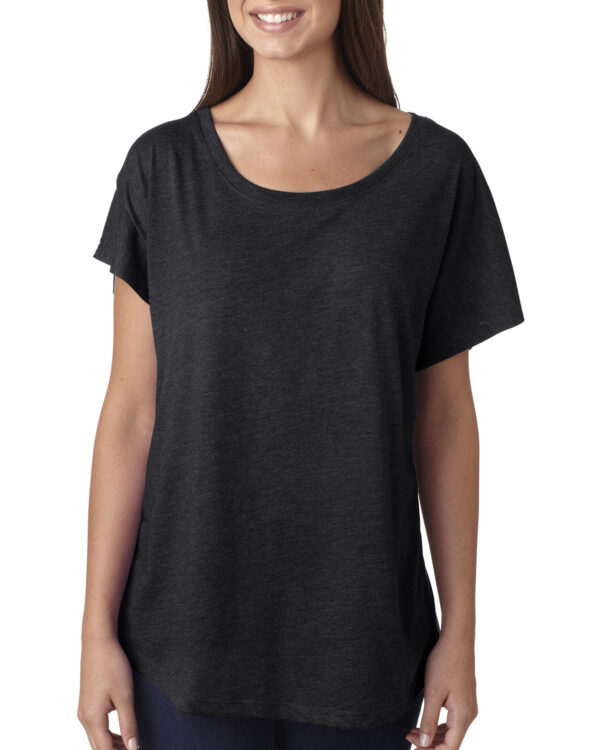 Ladies' Triblend Dolman T-Shirt - Image 8