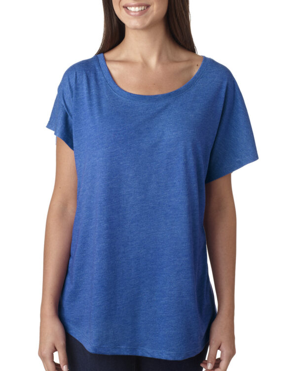 Ladies' Triblend Dolman T-Shirt - Image 12