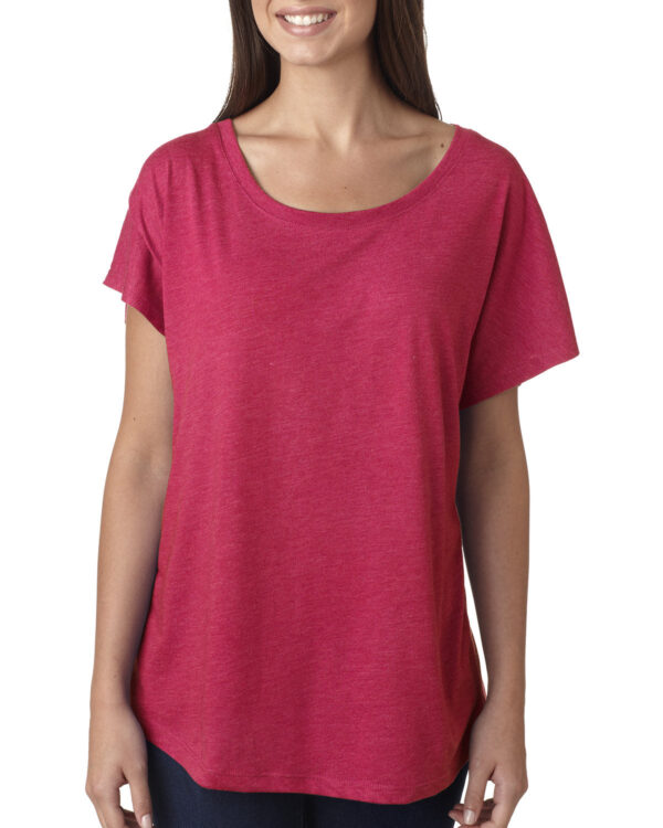 Ladies' Triblend Dolman T-Shirt - Image 13