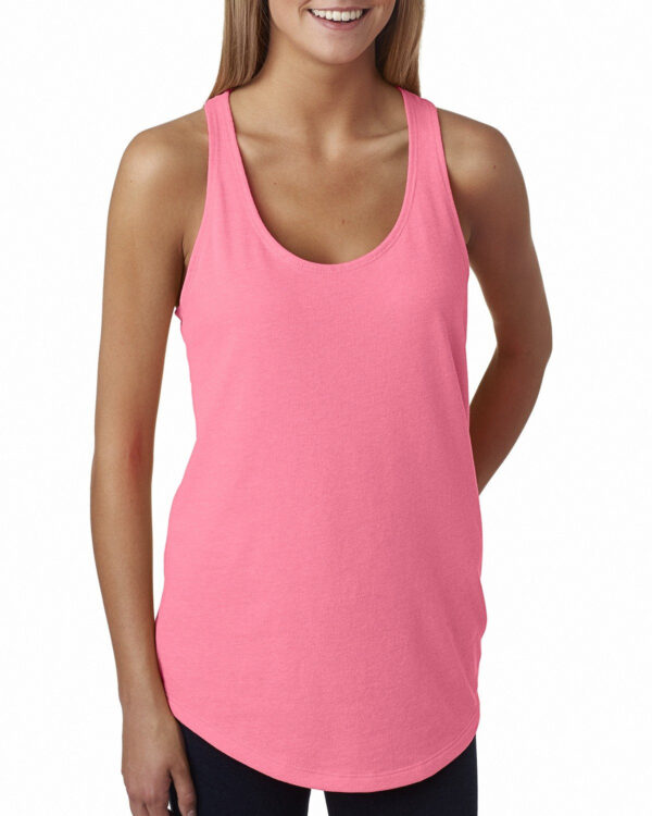 Ladies' French Terry Racerback Tank - Image 8