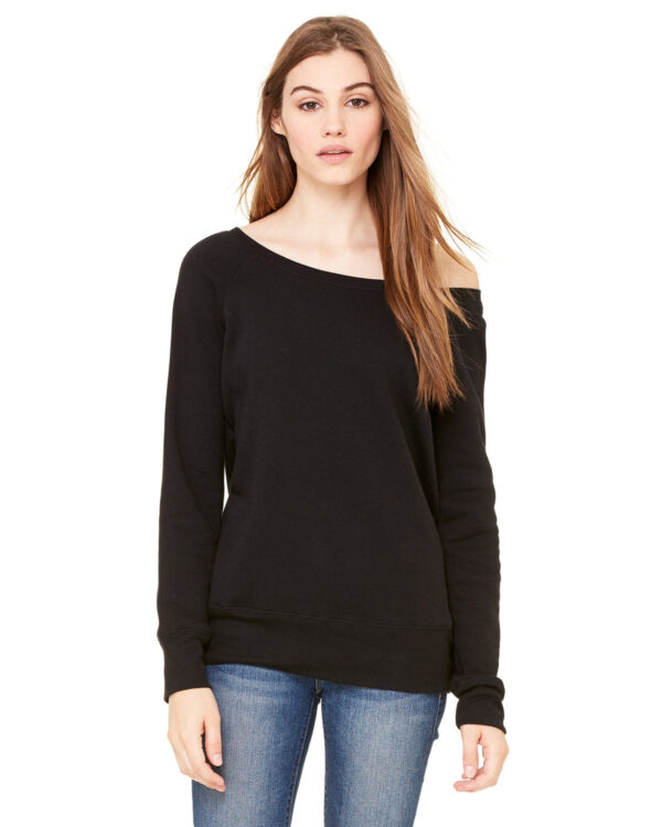 COZY-UP-IN-STYLE-WITH-BELLA-CANVAS-LADIES-SPONGE-FLEECE-WIDE-NECK-SWEATSHIRT-EMBRACE-COMFORT-AND-FASHION