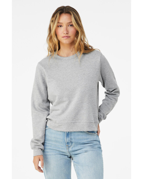 Bella + Canvas Ladies' Classic Pullover Crewneck: Timeless Comfort and Style