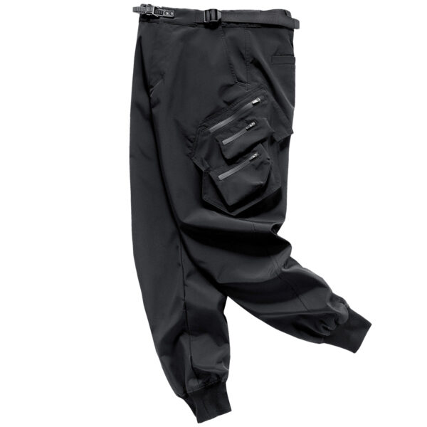 Men's Trendy Multi Pocket Parachute Pants Loose Fit - Image 4