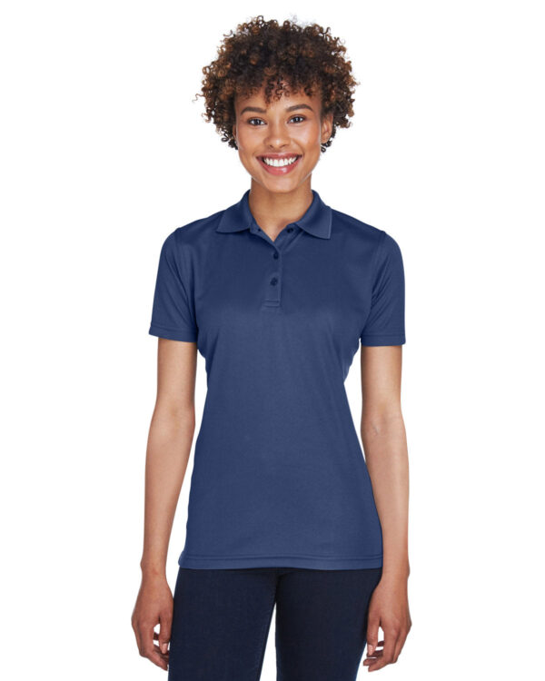 Elegance in Motion: UltraClub Ladies' Cool & Dry Mesh PiquÃ© Polo - Image 3