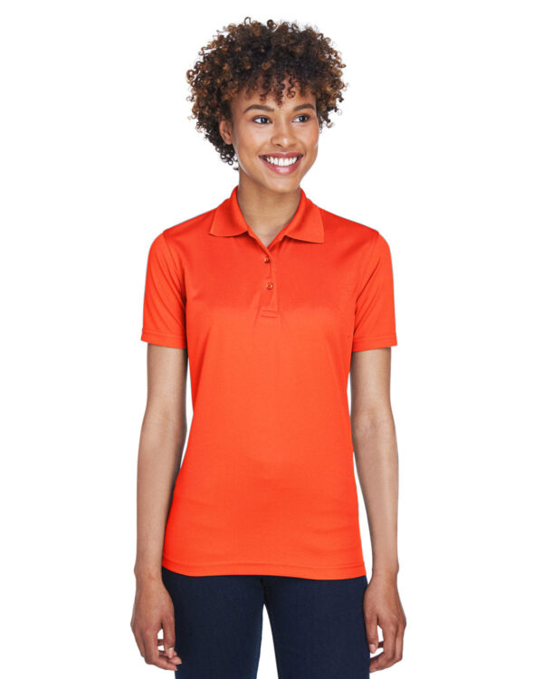 Elegance in Motion: UltraClub Ladies' Cool & Dry Mesh PiquÃ© Polo - Image 4