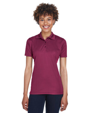 Elegance in Motion: UltraClub Ladies' Cool & Dry Mesh PiquÃ© Polo