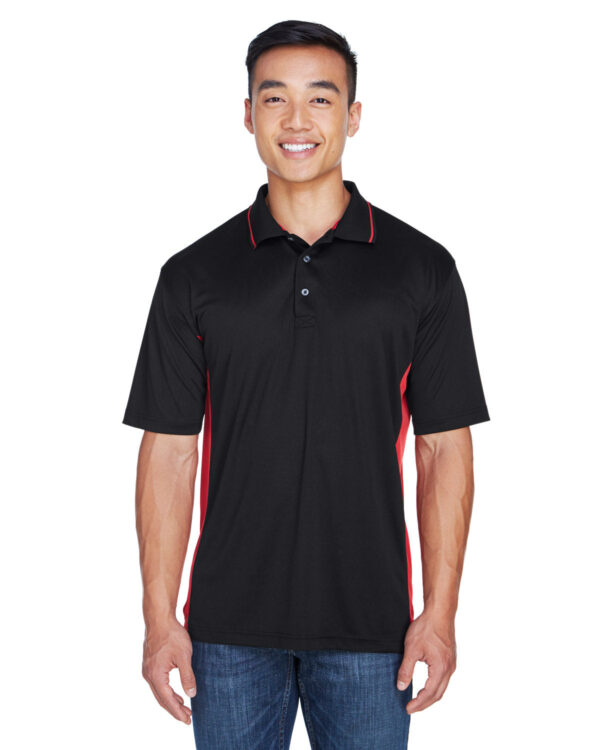 Elevate Your Game: UltraClub Men's Cool & Dry Sport Two-Tone Polo