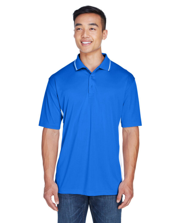 Elevate Your Game: UltraClub Men's Cool & Dry Sport Two-Tone Polo - Image 10