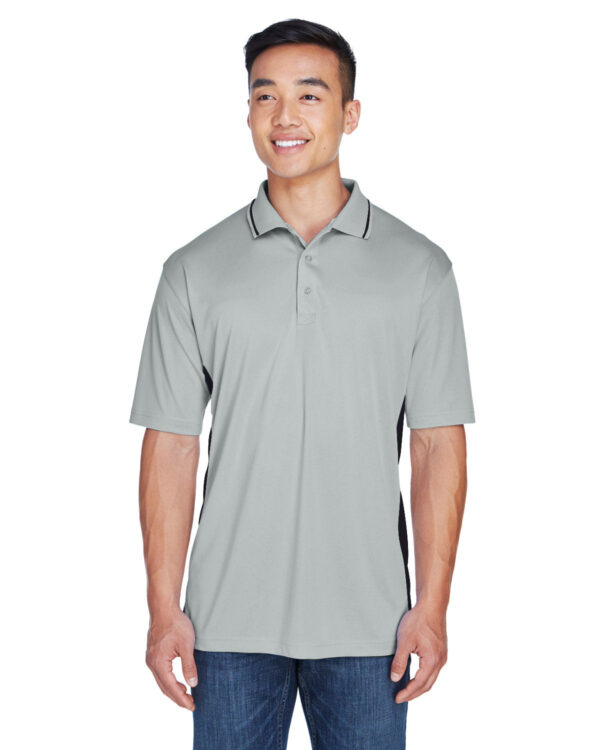 Elevate Your Game: UltraClub Men's Cool & Dry Sport Two-Tone Polo - Image 5