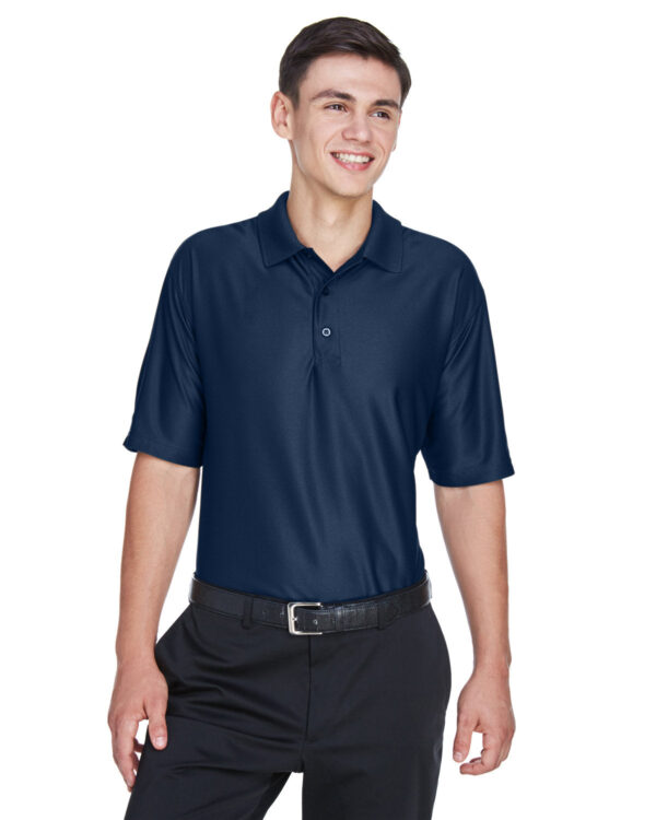 Elevate Your Presence: UltraClub Men's Cool & Dry Elite Performance Polo - Image 4